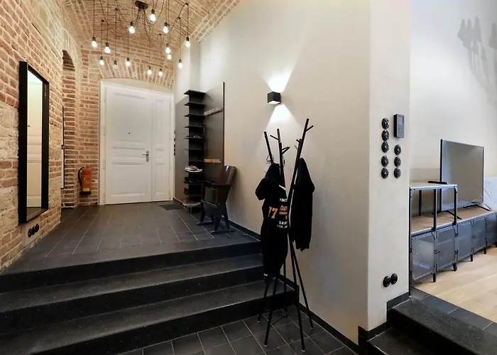 アパート American Loft In The Heart Of