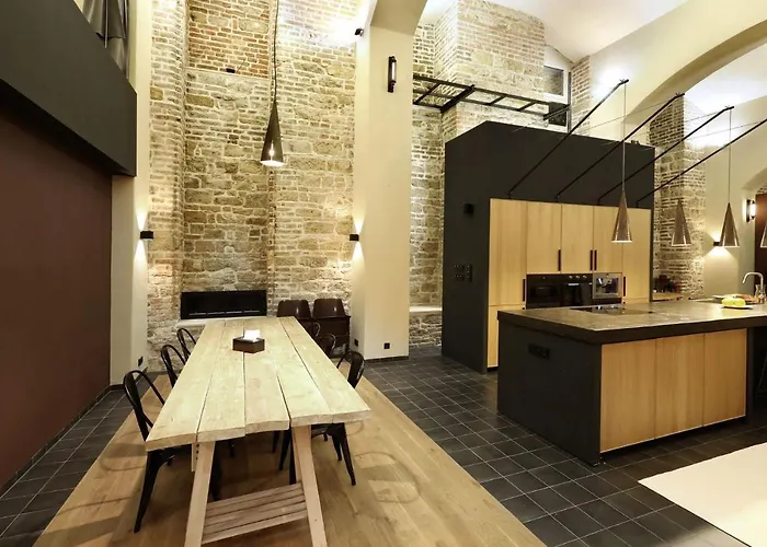 アパート American Loft In The Heart Of