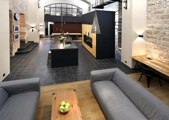 アパート American Loft In The Heart Of