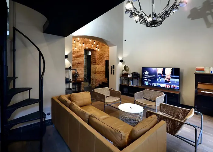 アパート American Loft In The Heart Of